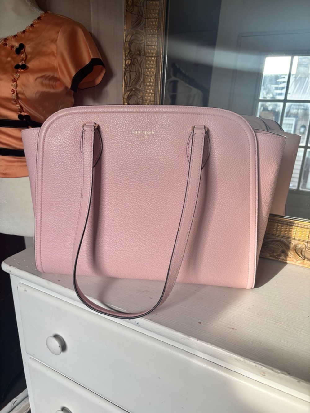 Kate Spade New York Pink Leather Tote